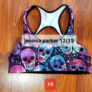 CVG Constantly Varied Gear Skull Bra Size Medoum sports crossfit